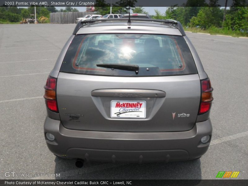 Shadow Gray / Graphite 2003 Pontiac Vibe AWD