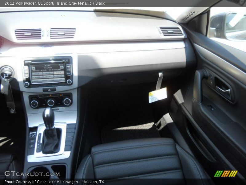 Island Gray Metallic / Black 2012 Volkswagen CC Sport