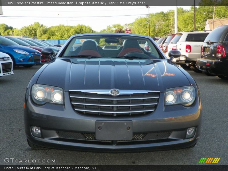 Graphite Metallic / Dark Slate Grey/Cedar 2005 Chrysler Crossfire Limited Roadster