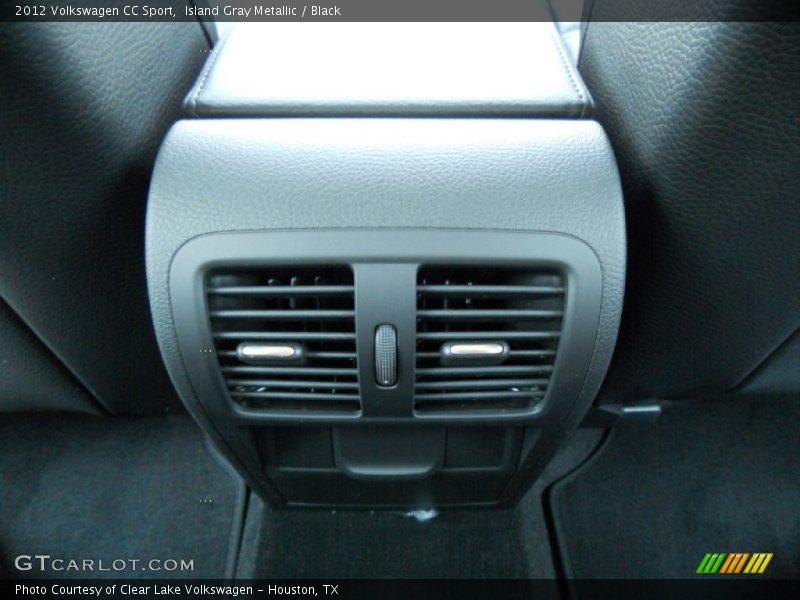 Island Gray Metallic / Black 2012 Volkswagen CC Sport
