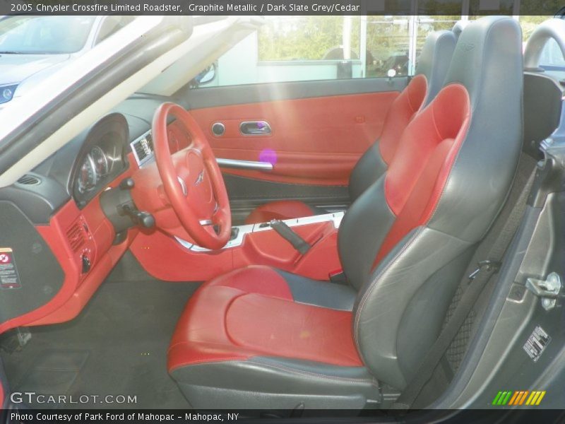  2005 Crossfire Limited Roadster Dark Slate Grey/Cedar Interior