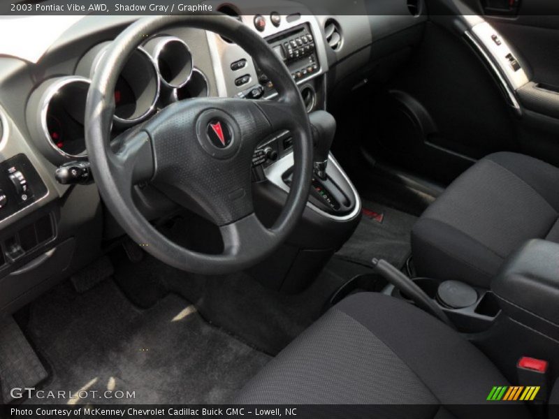 Shadow Gray / Graphite 2003 Pontiac Vibe AWD