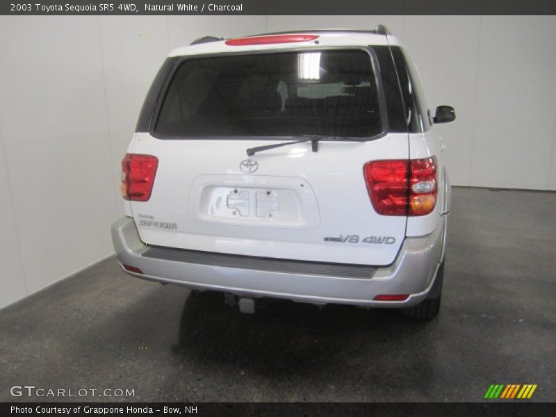 Natural White / Charcoal 2003 Toyota Sequoia SR5 4WD