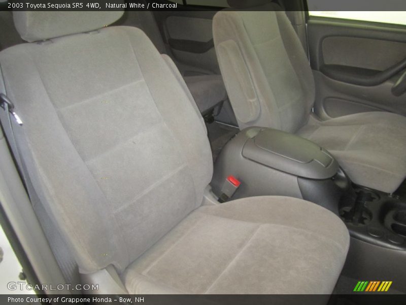 Natural White / Charcoal 2003 Toyota Sequoia SR5 4WD