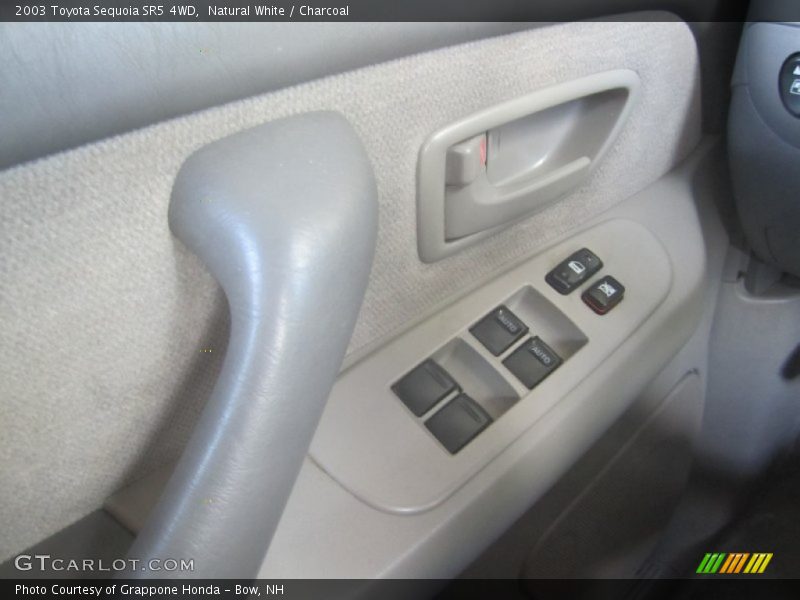 Natural White / Charcoal 2003 Toyota Sequoia SR5 4WD