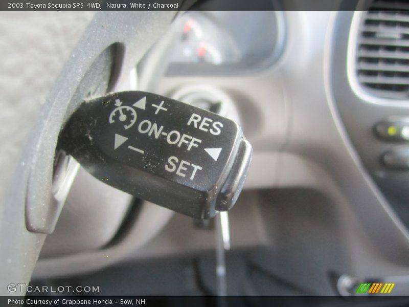 Natural White / Charcoal 2003 Toyota Sequoia SR5 4WD