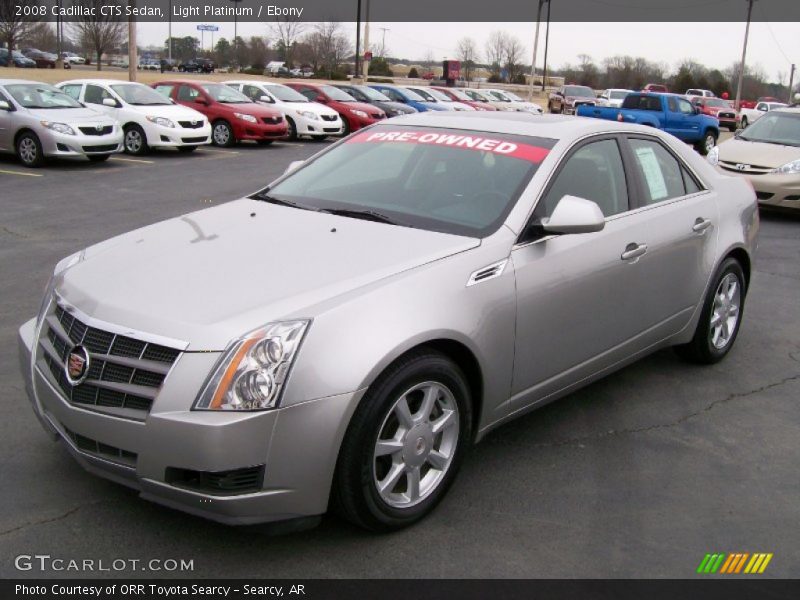 Front 3/4 View of 2008 CTS Sedan