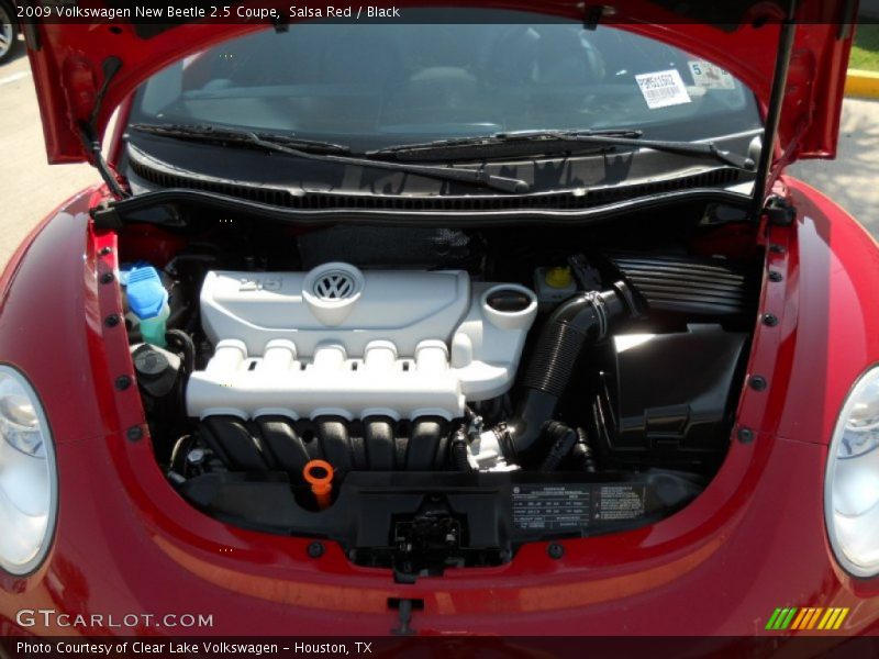 Salsa Red / Black 2009 Volkswagen New Beetle 2.5 Coupe