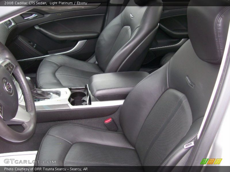  2008 CTS Sedan Ebony Interior