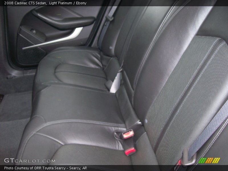  2008 CTS Sedan Ebony Interior