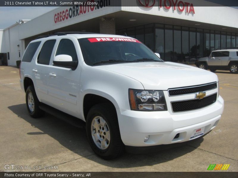 Summit White / Ebony 2011 Chevrolet Tahoe LT 4x4