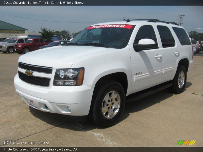 Summit White / Ebony 2011 Chevrolet Tahoe LT 4x4