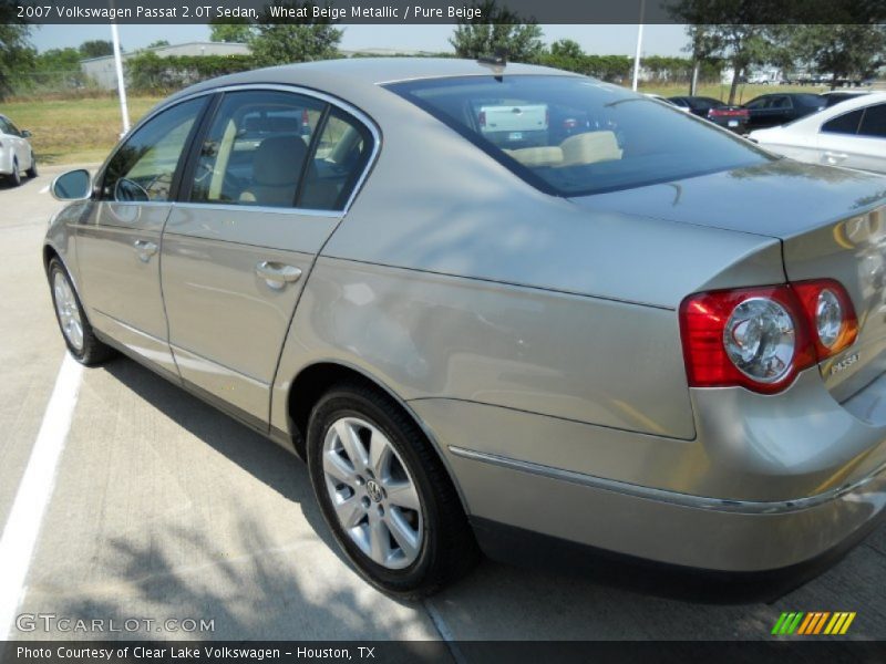 Wheat Beige Metallic / Pure Beige 2007 Volkswagen Passat 2.0T Sedan