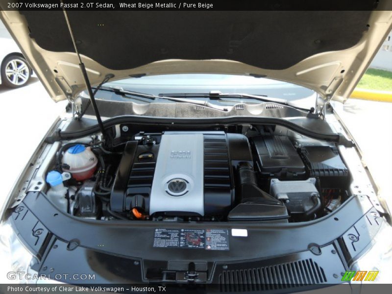 Wheat Beige Metallic / Pure Beige 2007 Volkswagen Passat 2.0T Sedan