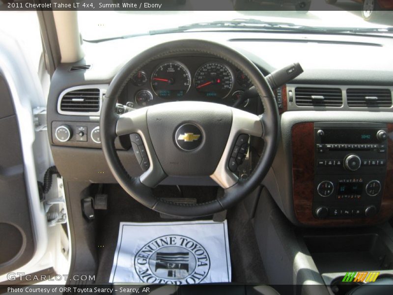 Summit White / Ebony 2011 Chevrolet Tahoe LT 4x4