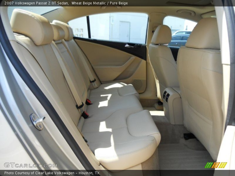 Wheat Beige Metallic / Pure Beige 2007 Volkswagen Passat 2.0T Sedan
