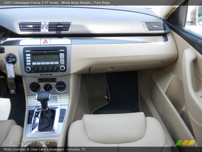 Wheat Beige Metallic / Pure Beige 2007 Volkswagen Passat 2.0T Sedan