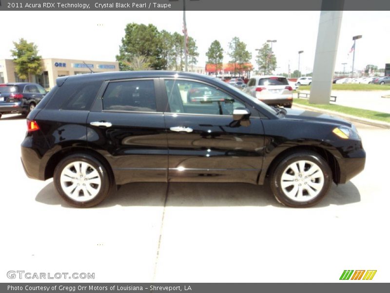 Crystal Black Pearl / Taupe 2011 Acura RDX Technology