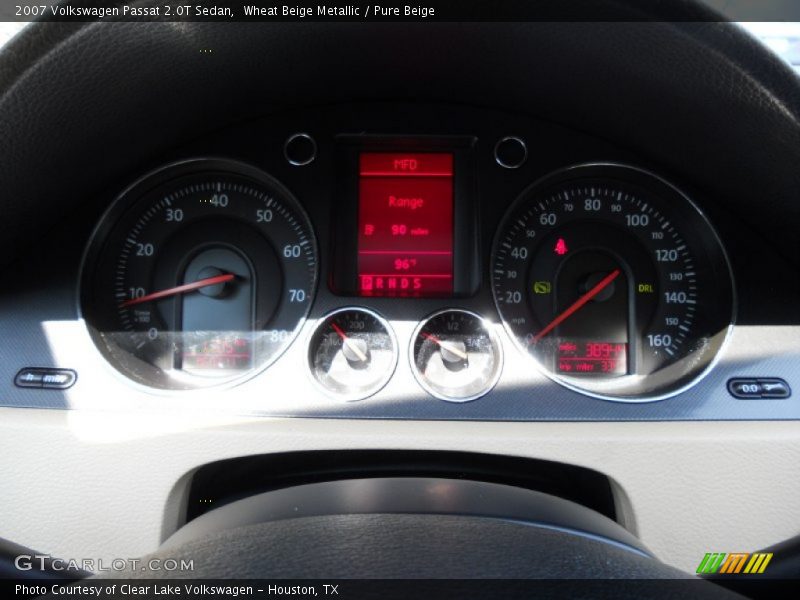 Wheat Beige Metallic / Pure Beige 2007 Volkswagen Passat 2.0T Sedan
