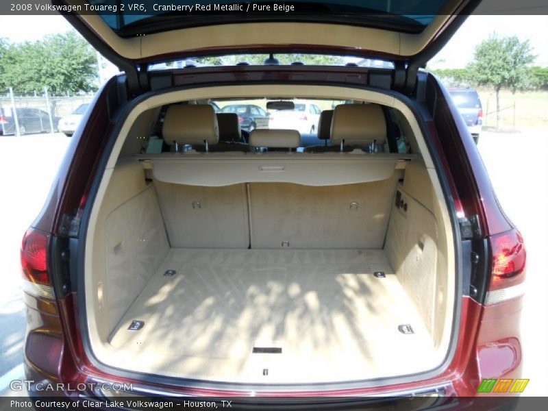 Cranberry Red Metallic / Pure Beige 2008 Volkswagen Touareg 2 VR6