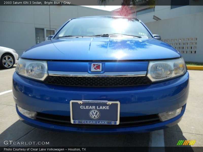 Bright Blue / Gray 2003 Saturn ION 3 Sedan