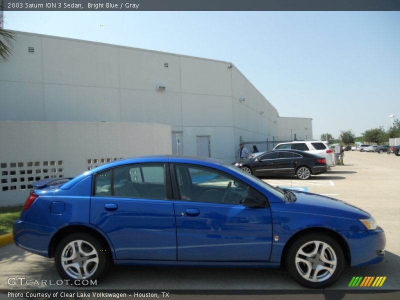 Bright Blue / Gray 2003 Saturn ION 3 Sedan