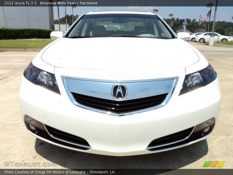 Bellanova White Pearl / Parchment 2012 Acura TL 3.5