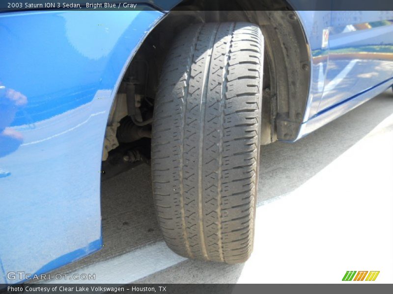 Bright Blue / Gray 2003 Saturn ION 3 Sedan