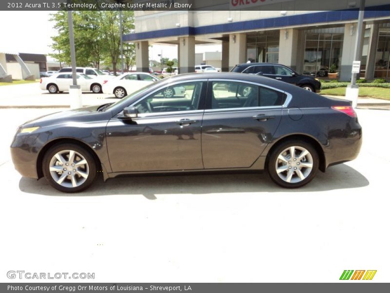 Graphite Luster Metallic / Ebony 2012 Acura TL 3.5 Technology