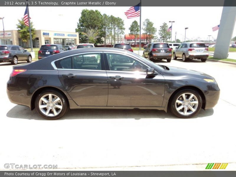 Graphite Luster Metallic / Ebony 2012 Acura TL 3.5 Technology