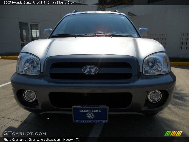 Smart Silver / Gray 2005 Hyundai Santa Fe LX 3.5