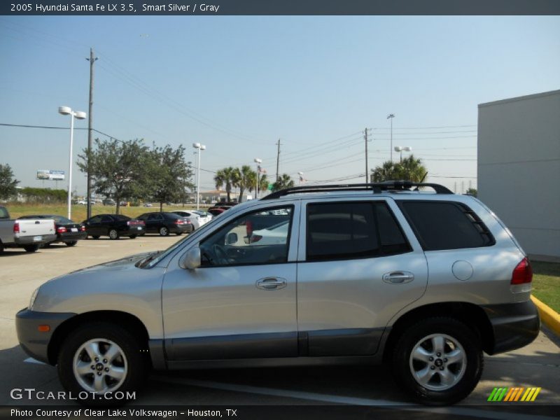 Smart Silver / Gray 2005 Hyundai Santa Fe LX 3.5