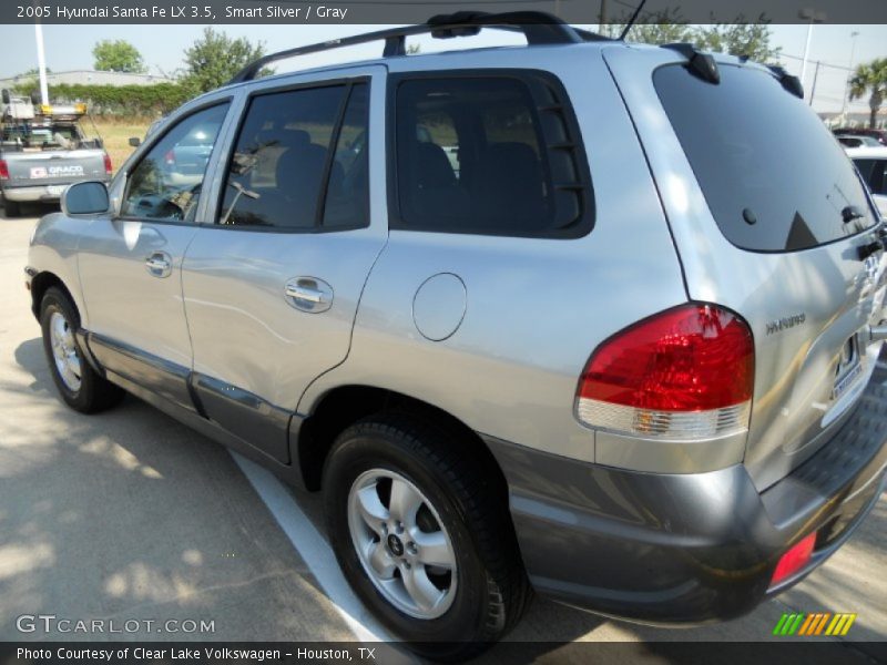 Smart Silver / Gray 2005 Hyundai Santa Fe LX 3.5