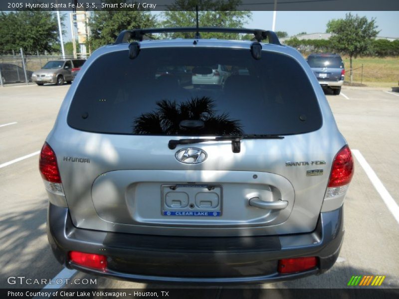 Smart Silver / Gray 2005 Hyundai Santa Fe LX 3.5