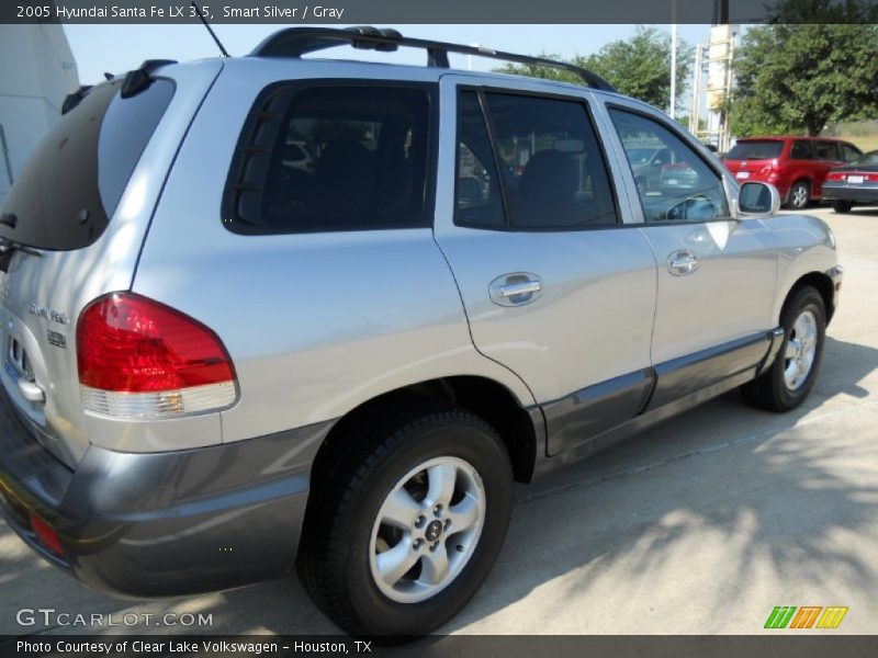 Smart Silver / Gray 2005 Hyundai Santa Fe LX 3.5
