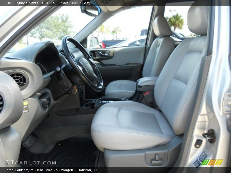 Smart Silver / Gray 2005 Hyundai Santa Fe LX 3.5