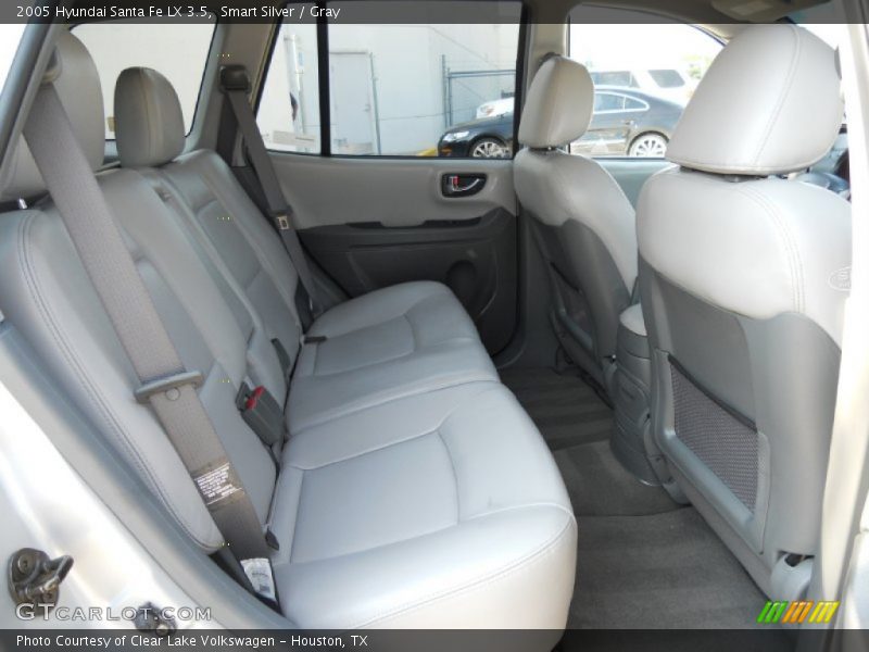  2005 Santa Fe LX 3.5 Gray Interior