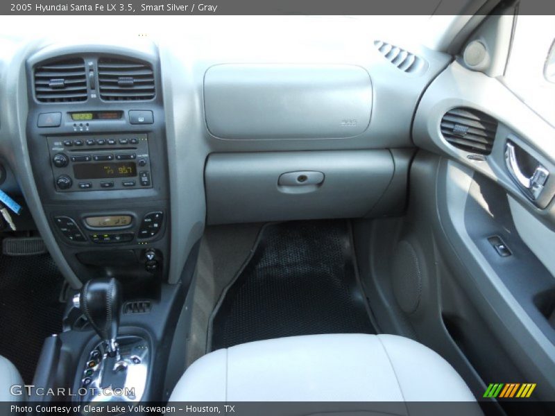 Smart Silver / Gray 2005 Hyundai Santa Fe LX 3.5