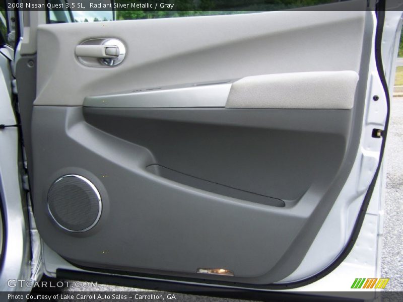 Radiant Silver Metallic / Gray 2008 Nissan Quest 3.5 SL