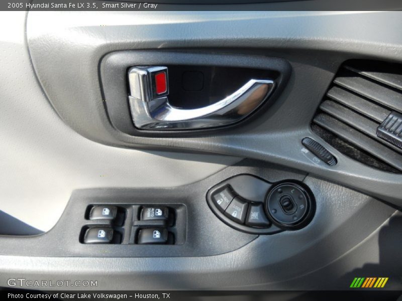 Smart Silver / Gray 2005 Hyundai Santa Fe LX 3.5