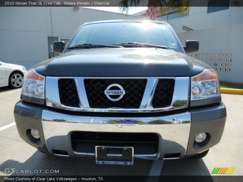Smoke Metallic / Charcoal 2010 Nissan Titan SE Crew Cab