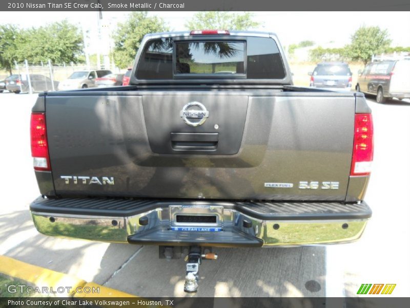 Smoke Metallic / Charcoal 2010 Nissan Titan SE Crew Cab