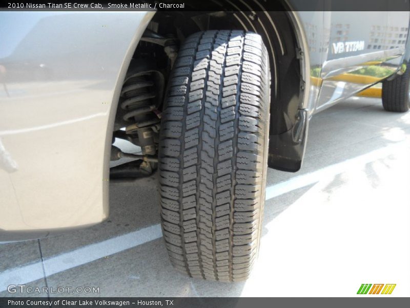 Smoke Metallic / Charcoal 2010 Nissan Titan SE Crew Cab