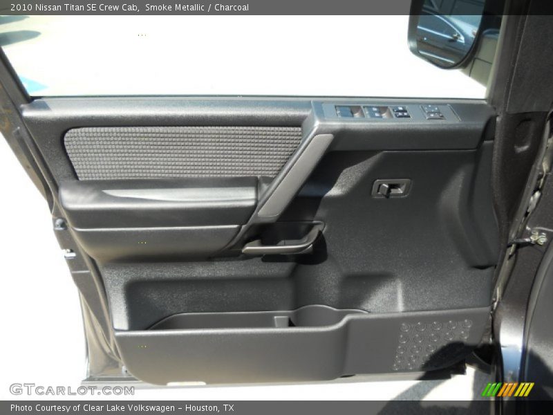 Smoke Metallic / Charcoal 2010 Nissan Titan SE Crew Cab