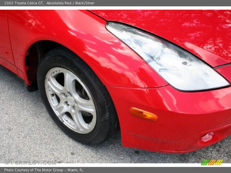 Absolutely Red / Black/Silver 2002 Toyota Celica GT