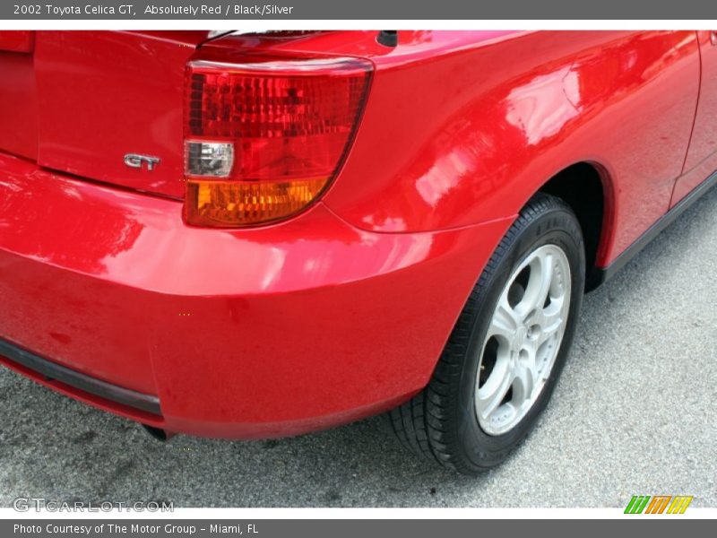 Absolutely Red / Black/Silver 2002 Toyota Celica GT