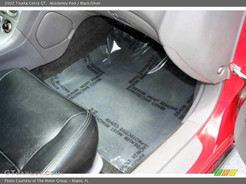 Absolutely Red / Black/Silver 2002 Toyota Celica GT