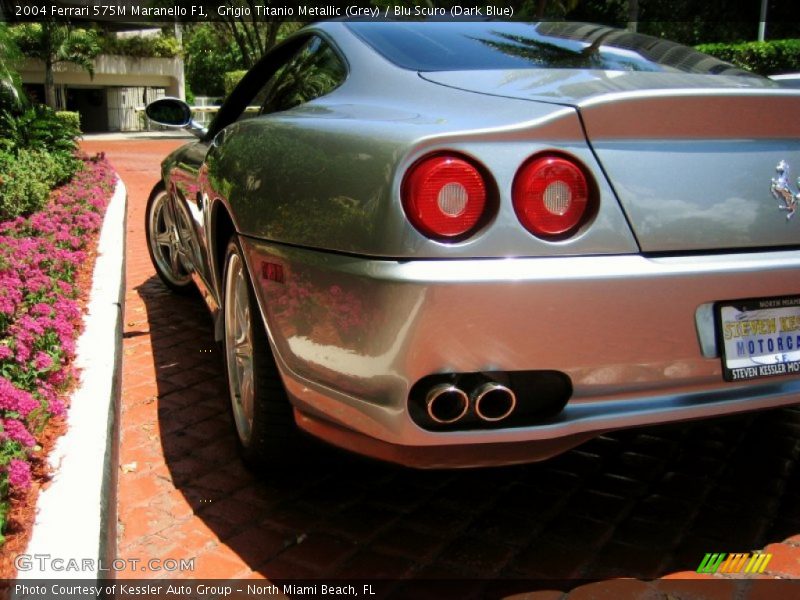 Grigio Titanio Metallic (Grey) / Blu Scuro (Dark Blue) 2004 Ferrari 575M Maranello F1