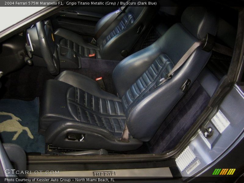  2004 575M Maranello F1 Blu Scuro (Dark Blue) Interior