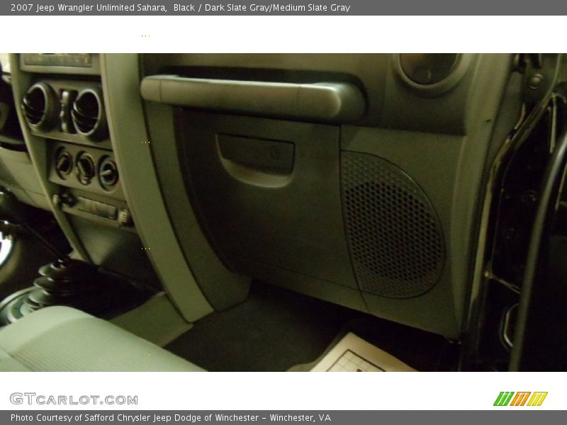 Black / Dark Slate Gray/Medium Slate Gray 2007 Jeep Wrangler Unlimited Sahara